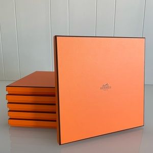 Hermes Empty Scarf Boxes - Lot of SIX